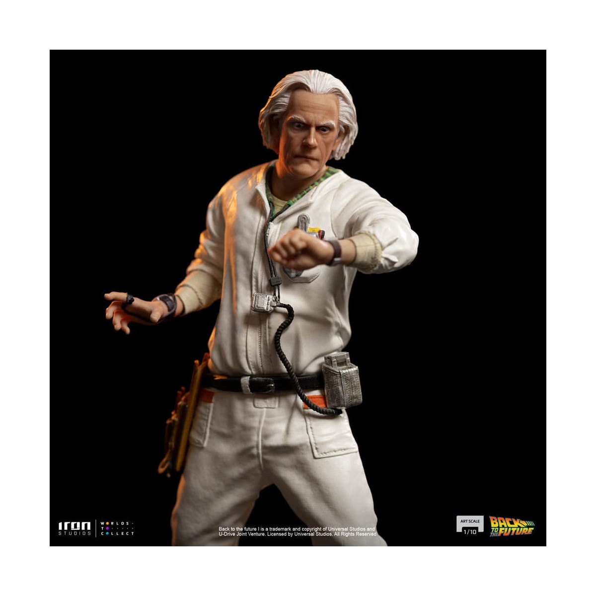 Iron Studios - BTTF - Doc Brown Ritorno al futuro - BDS Art Scale