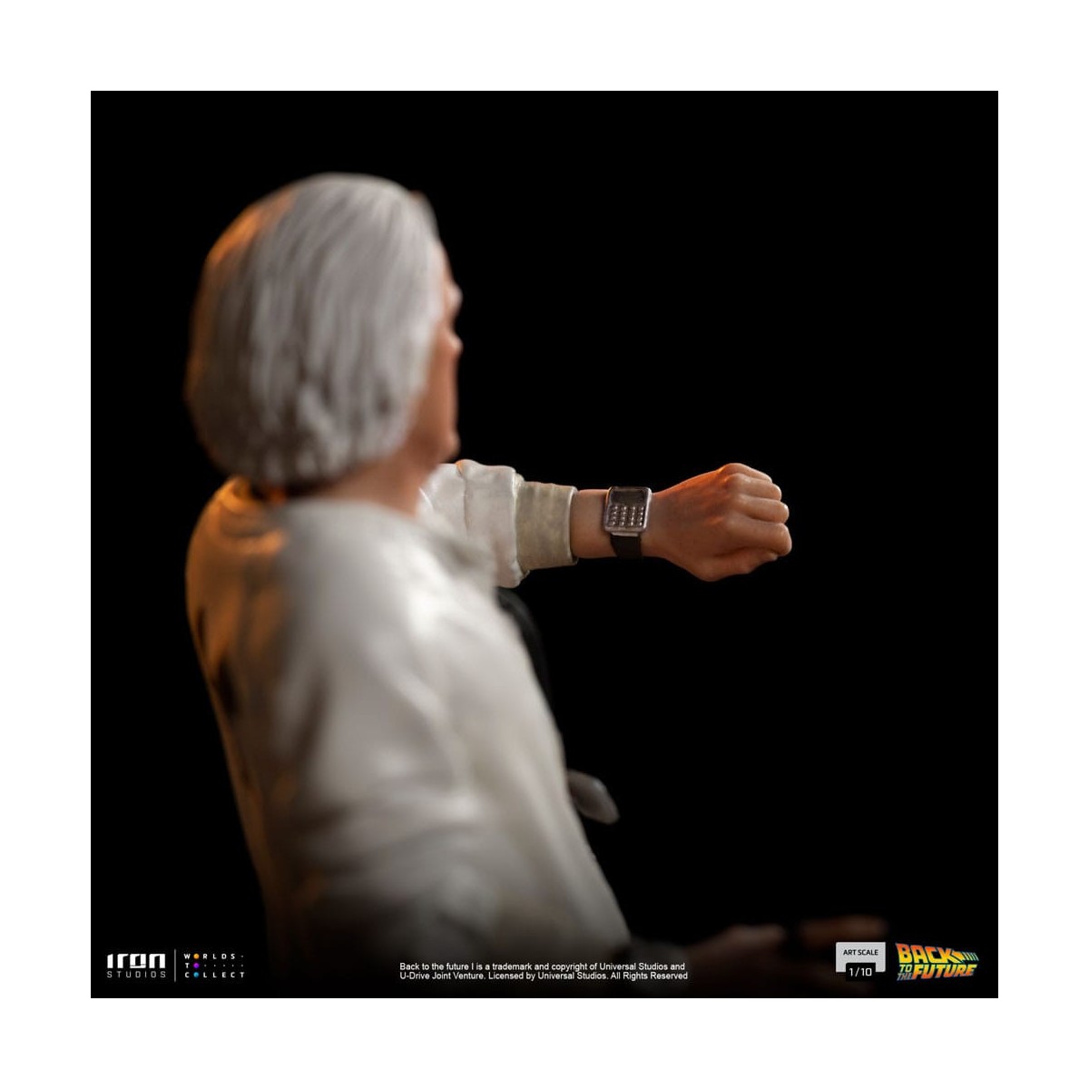 Iron Studios - BTTF - Doc Brown Ritorno al futuro - BDS Art Scale