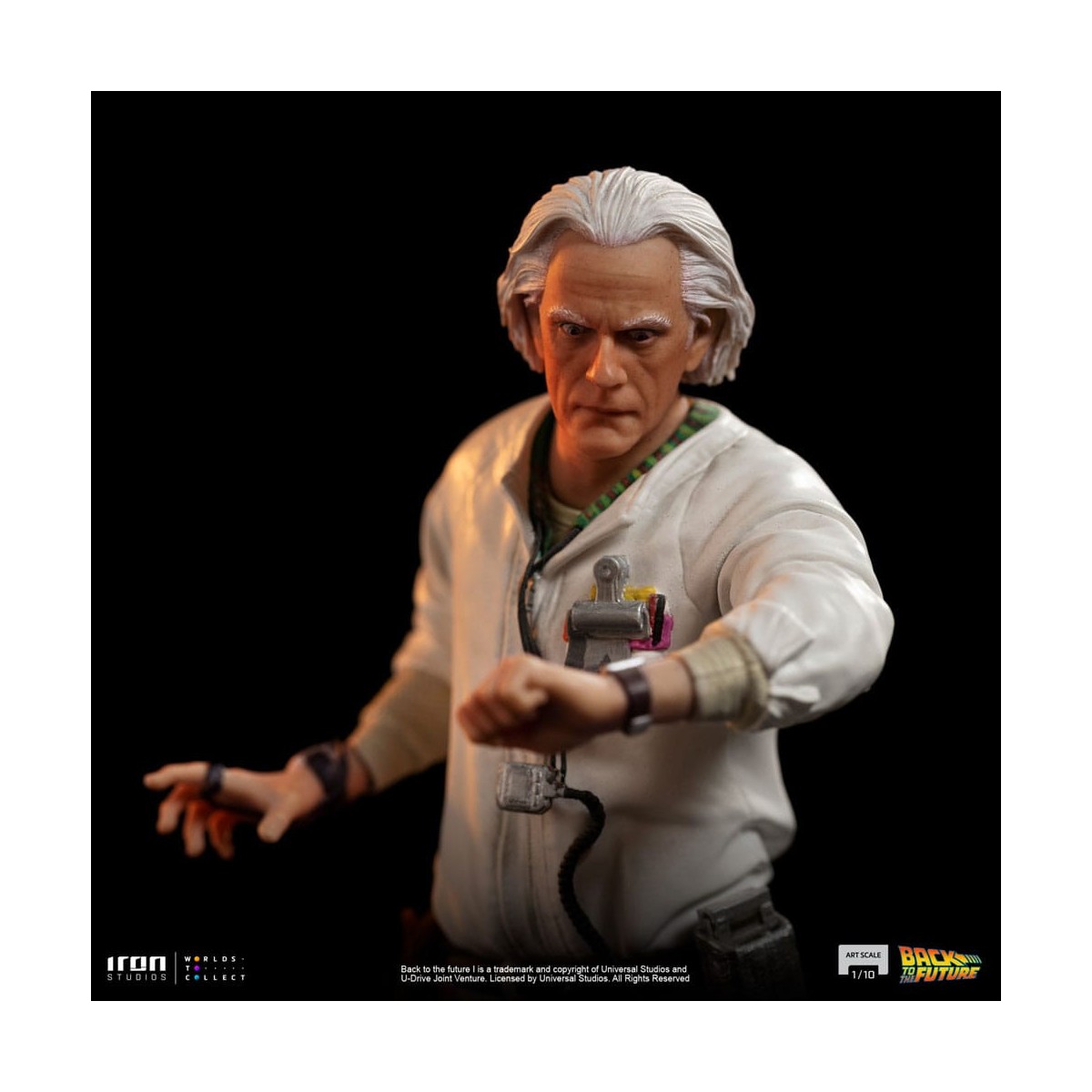 Iron Studios - BTTF - Doc Brown Ritorno al futuro - BDS Art Scale
