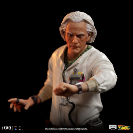 Iron Studios - BTTF - Doc Brown Ritorno al futuro - BDS Art Scale