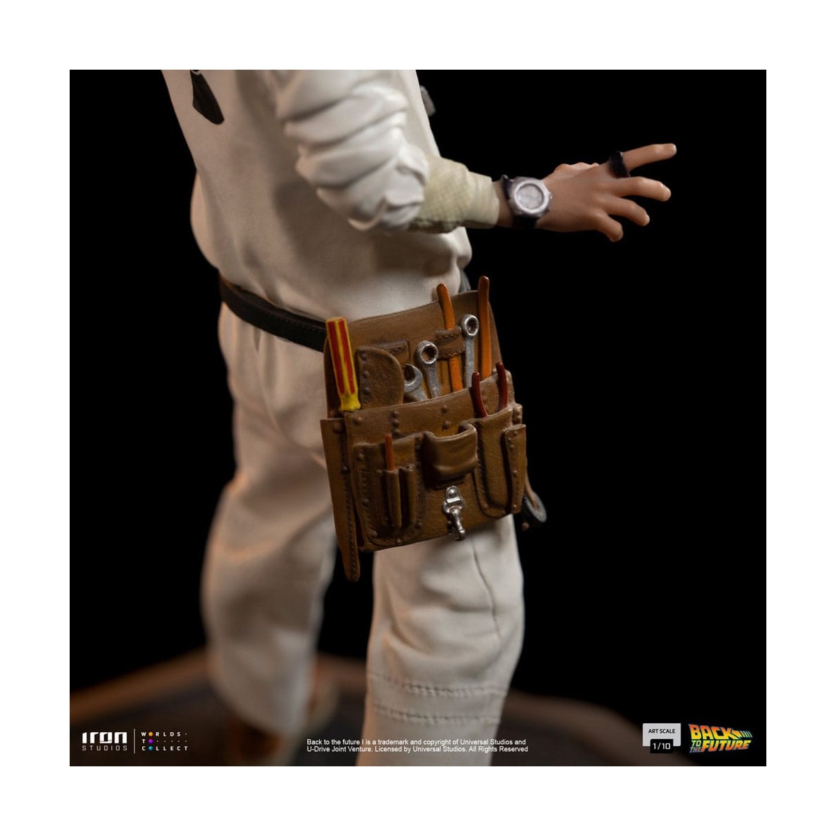 Iron Studios - BTTF - Doc Brown Ritorno al futuro - BDS Art Scale