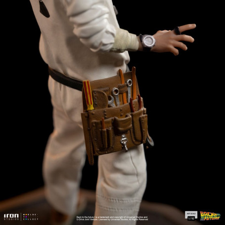 Iron Studios - BTTF - Doc Brown Ritorno al futuro - BDS Art Scale