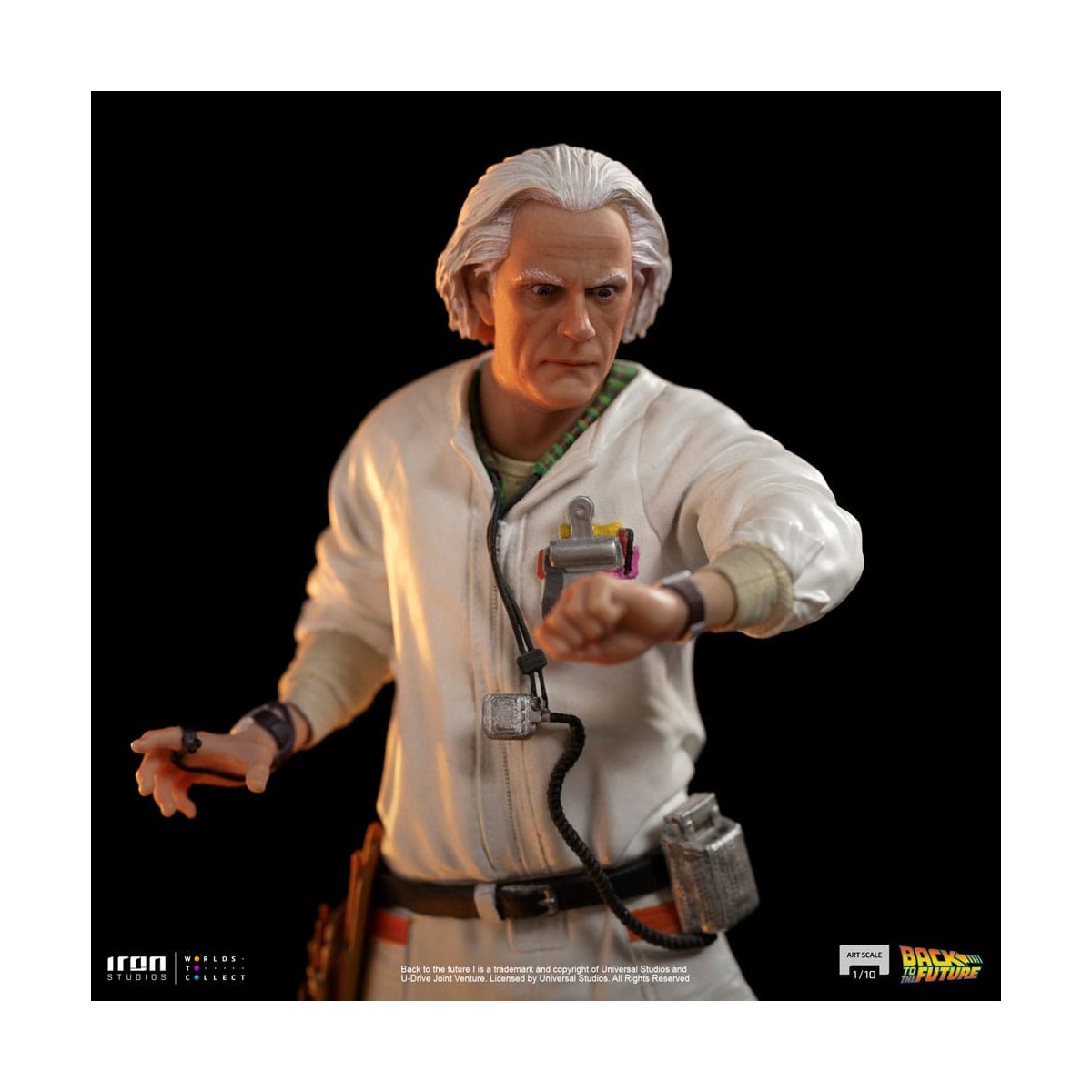 Iron Studios - BTTF - Doc Brown Ritorno al futuro - BDS Art Scale