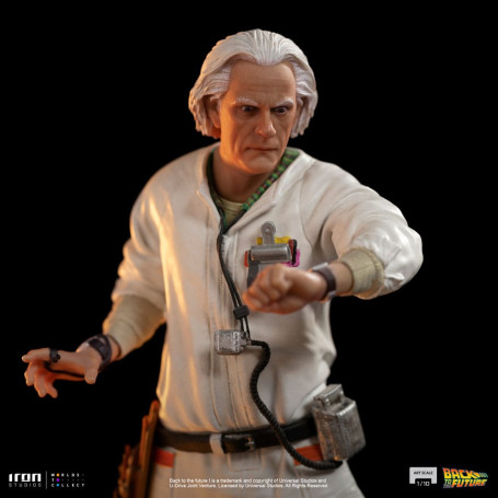 Iron Studios - BTTF - Doc Brown Ritorno al futuro - BDS Art Scale