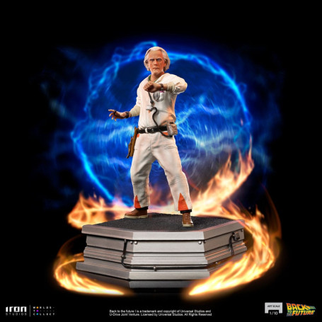 Iron Studios - BTTF - Doc Brown Ritorno al futuro - BDS Art Scale