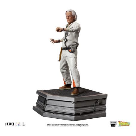 Iron Studios - BTTF - Doc Brown Ritorno al futuro - BDS Art Scale