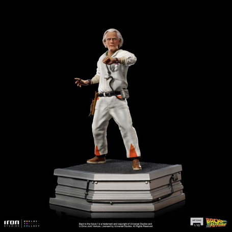 Iron Studios - BTTF - Doc Brown Ritorno al futuro - BDS Art Scale
