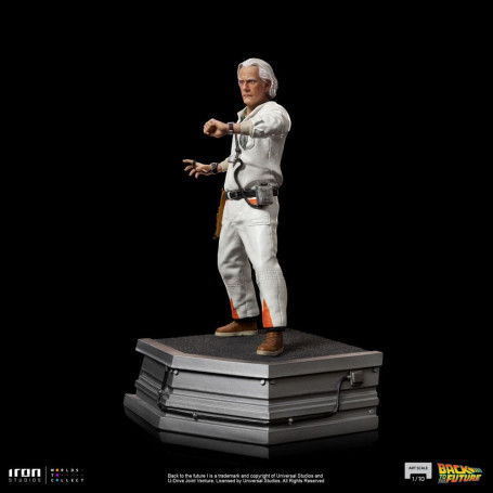 Iron Studios - BTTF - Doc Brown Ritorno al futuro - BDS Art Scale