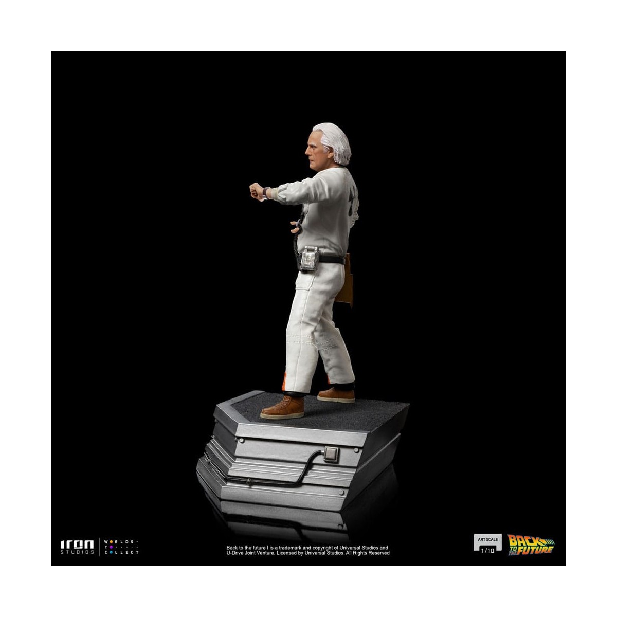 Iron Studios - BTTF - Doc Brown Ritorno al futuro - BDS Art Scale