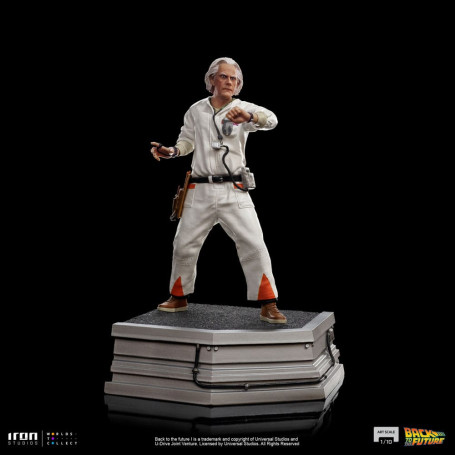 Iron Studios - BTTF - Doc Brown Ritorno al futuro - BDS Art Scale