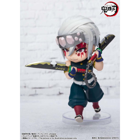 Figura Bandai MINI Figuarts - TENGEN UZUI Respirazione sonora - Uccisore di demoni KIMETSU NO YAIBA