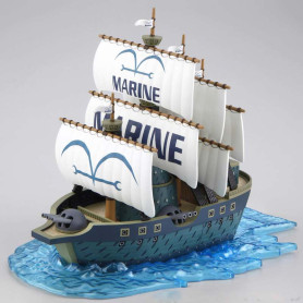 Bandai One Piece Model Kit - NAVE MARINA - Collezione Grandi Navi