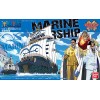 Bandai One Piece Model Kit - NAVE MARINA - Collezione Grandi Navi
