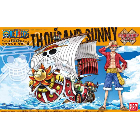 Bandai One Piece Model Kit - versione THOUSAND SUNNY New World - Collezione Grand Ship