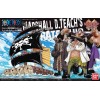 Bandai One Piece Model Kit - NAVE PIRATA DI MARSHALL D. TEACH - Collezione di grandi navi