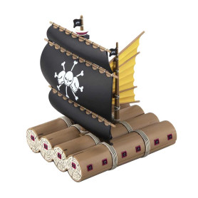 Bandai One Piece Model Kit - NAVE PIRATA DI MARSHALL D. TEACH - Collezione di grandi navi