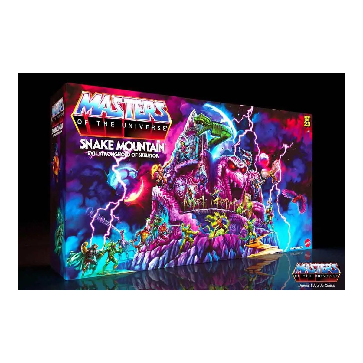 Masters of the Universe ORIGINS - La Montagna del Serpente - Il Castello del Male