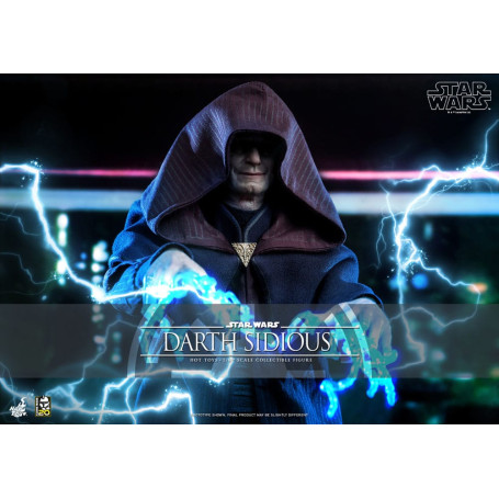 Hot Toys Star Wars - Darth Sidious - Le guerre dei cloni 1/6