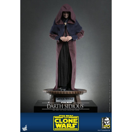 Hot Toys Star Wars - Darth Sidious - Le guerre dei cloni 1/6