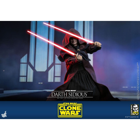 Hot Toys Star Wars - Darth Sidious - Le guerre dei cloni 1/6