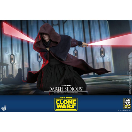 Hot Toys Star Wars - Darth Sidious - Le guerre dei cloni 1/6