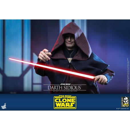 Hot Toys Star Wars - Darth Sidious - Le guerre dei cloni 1/6