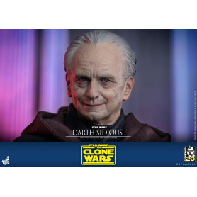 Hot Toys Star Wars - Darth Sidious - Le guerre dei cloni 1/6