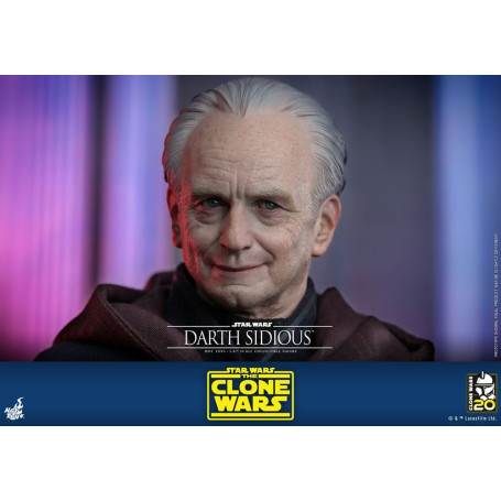 Hot Toys Star Wars - Darth Sidious - Le guerre dei cloni 1/6
