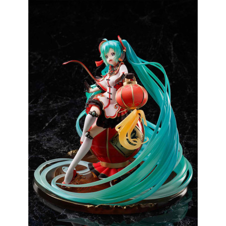 Goodsmile F:NEX x POPPRO HATSUNE MIKU 2021 CAPODANNO CINESE - statua 1/7 in pvc