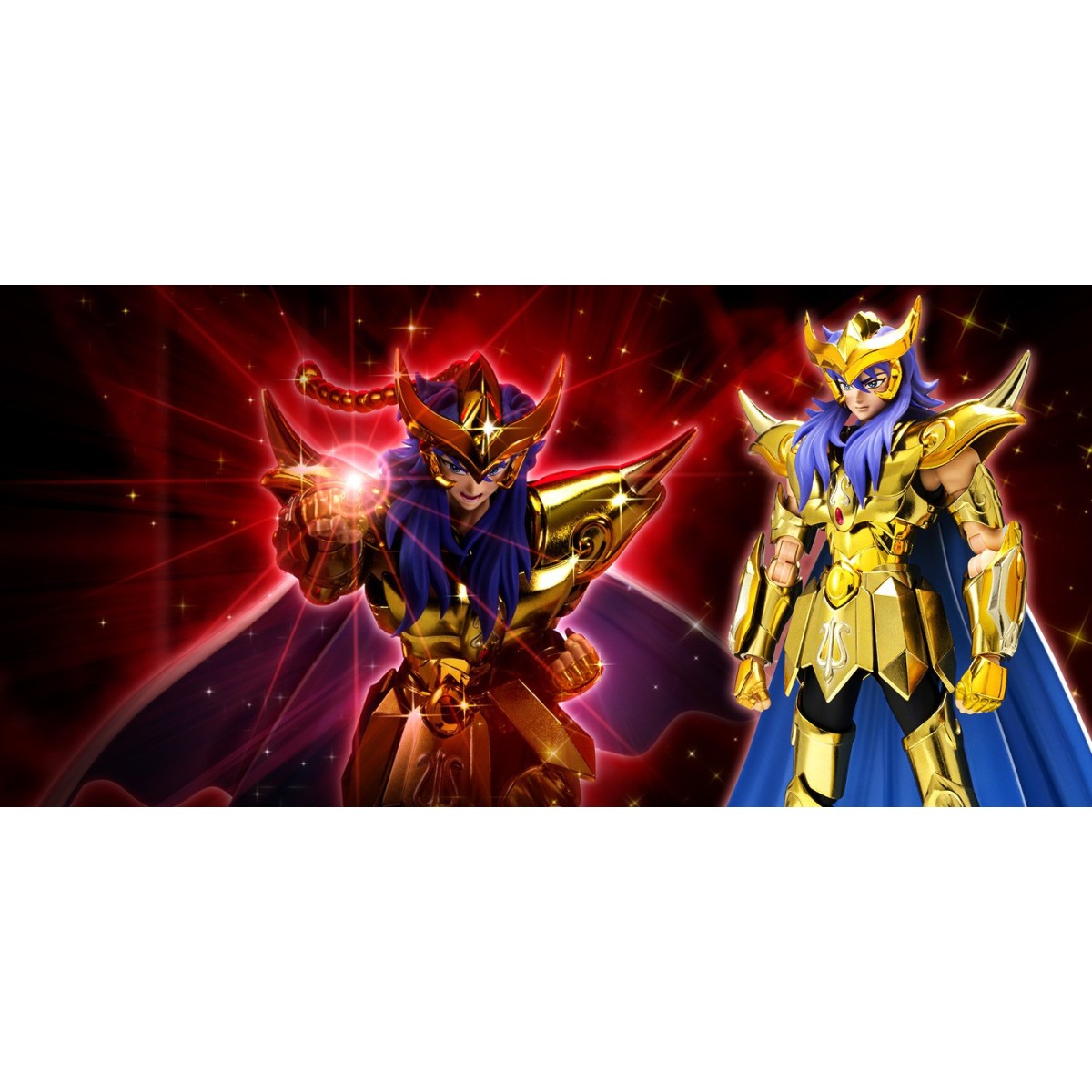 Bandai Tamashii - Saint Seiya Scorpion Milo - Panno mito Ex Revival