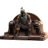 Gentle Giant - Star Wars - Boba Fett On Throne Premier Collection 1/7 - Il Libro di Boba Fett