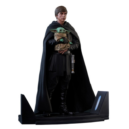 Gentle Giant Star Wars - Luke e Grogu - I Mandaloriani - Statua Premier Collection 1/7