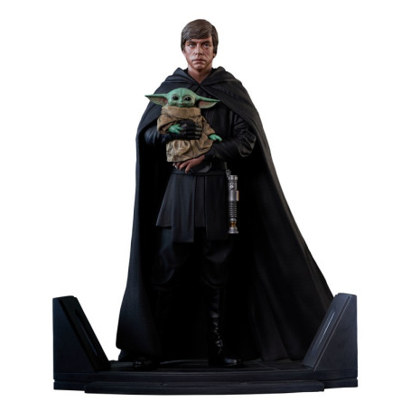 Gentle Giant Star Wars - Luke e Grogu - I Mandaloriani - Statua Premier Collection 1/7