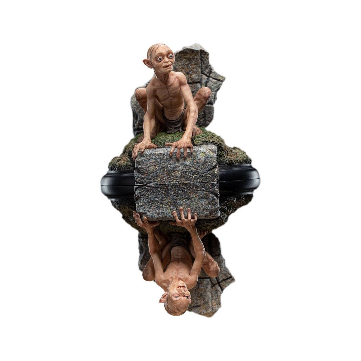 Weta - Statuetta de Il Signore degli Anelli Gollum e Sméagol a Ithilien - LOTR