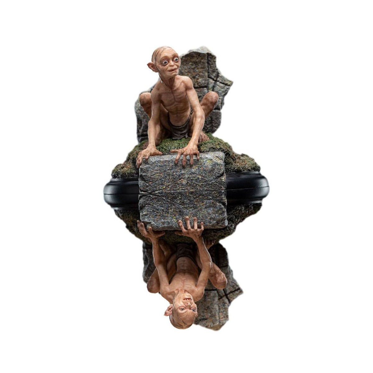 Weta - Statuetta de Il Signore degli Anelli Gollum e Sméagol a Ithilien - LOTR
