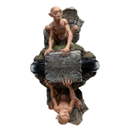 Weta - Statuetta de Il Signore degli Anelli Gollum e Sméagol a Ithilien - LOTR