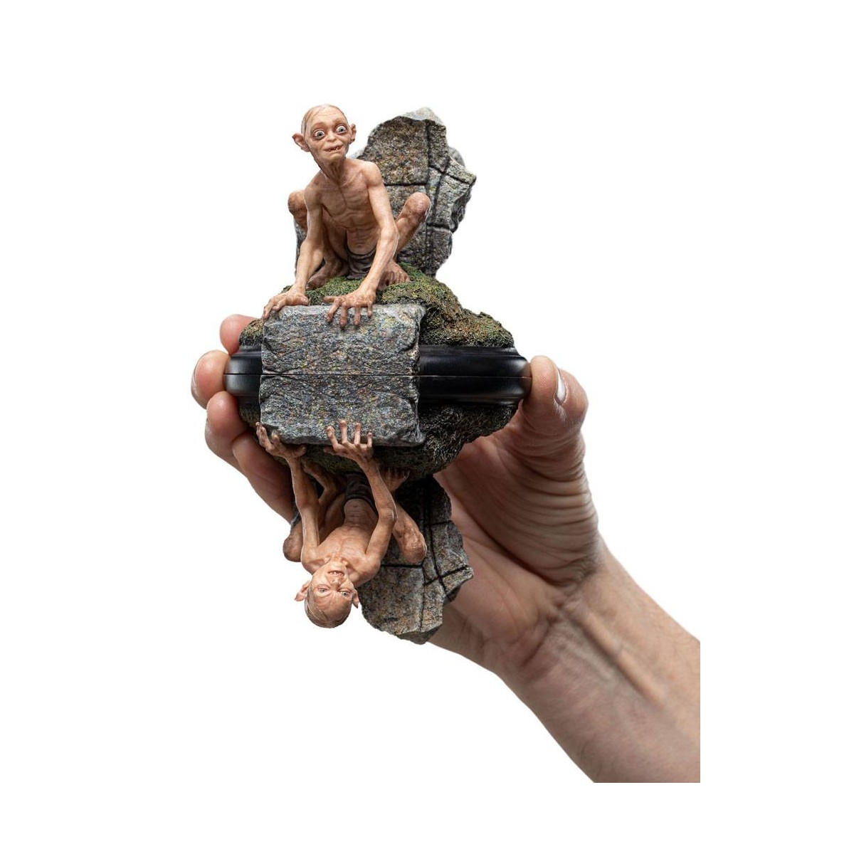 Weta - Statuetta de Il Signore degli Anelli Gollum e Sméagol a Ithilien - LOTR
