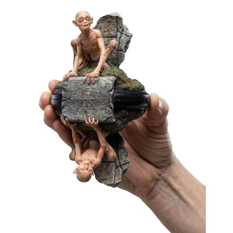 Weta - Statuetta de Il Signore degli Anelli Gollum e Sméagol a Ithilien - LOTR