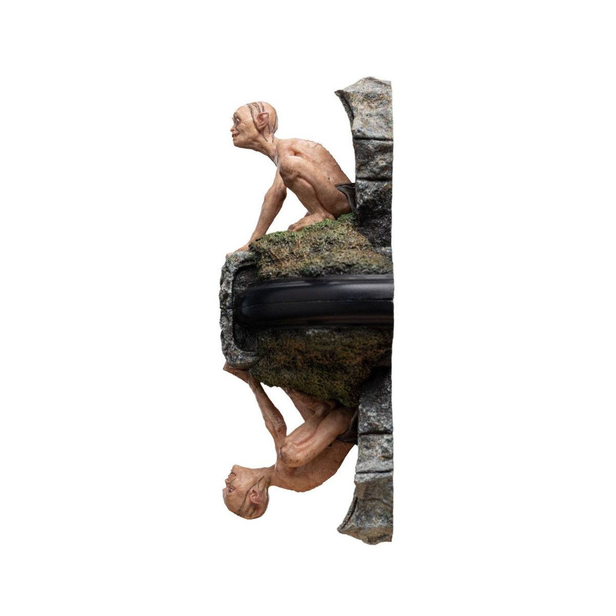 Weta - Statuetta de Il Signore degli Anelli Gollum e Sméagol a Ithilien - LOTR