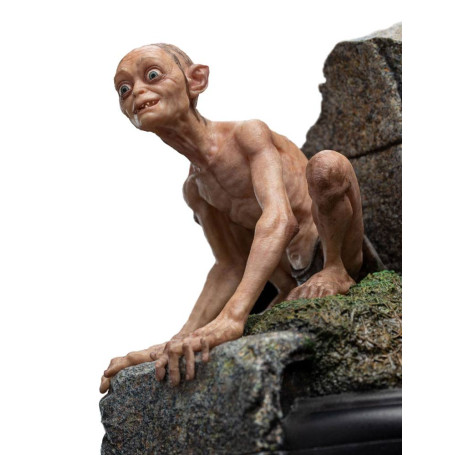 Weta - Statuetta de Il Signore degli Anelli Gollum e Sméagol a Ithilien - LOTR