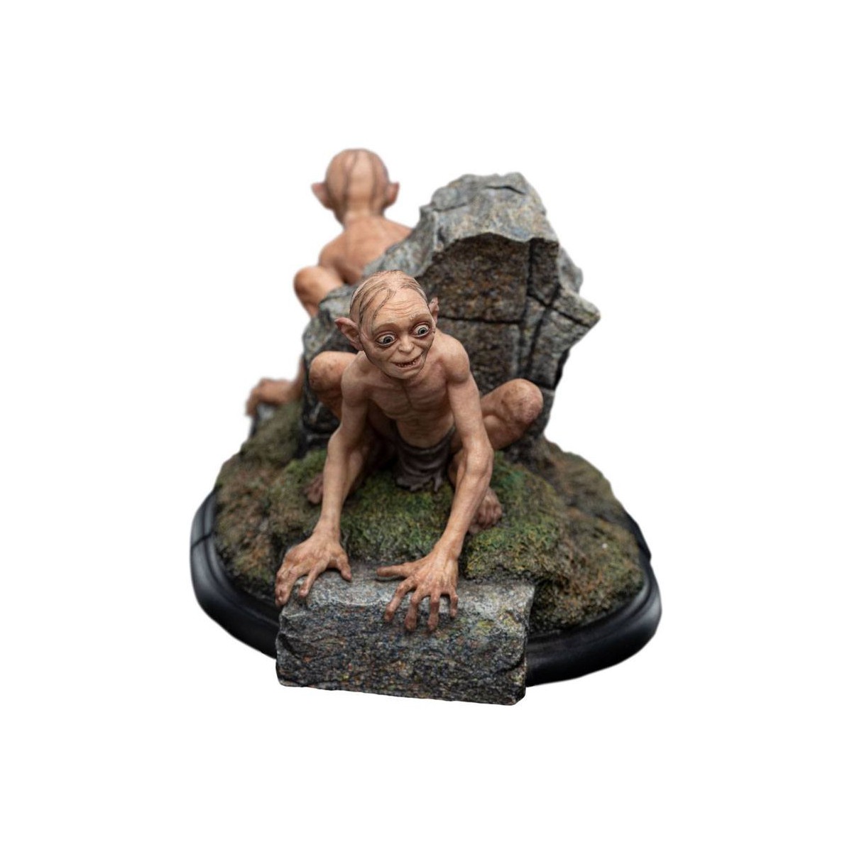 Weta - Statuetta de Il Signore degli Anelli Gollum e Sméagol a Ithilien - LOTR