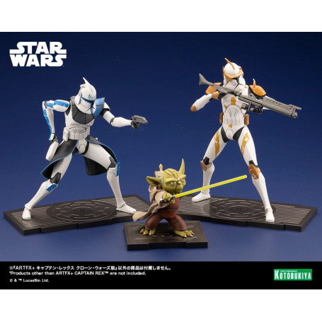 Star Wars - ARTFX kotobukiya - Captain Rex - Le guerre dei cloni statua in PVC 1/10