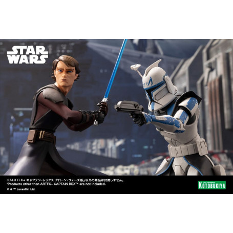 Star Wars - ARTFX kotobukiya - Captain Rex - Le guerre dei cloni statua in PVC 1/10