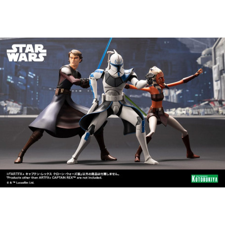 Star Wars - ARTFX kotobukiya - Captain Rex - Le guerre dei cloni statua in PVC 1/10