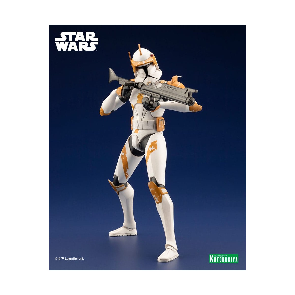 Star Wars - ARTFX kotobukiya - Comandante Cody - Le guerre dei cloni statua in PVC 1/10