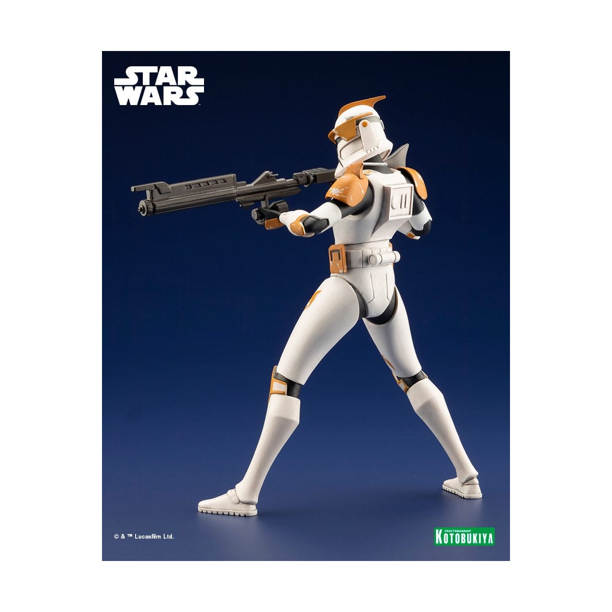 Star Wars - ARTFX kotobukiya - Comandante Cody - Le guerre dei cloni statua in PVC 1/10