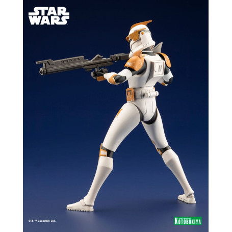 Star Wars - ARTFX kotobukiya - Comandante Cody - Le guerre dei cloni statua in PVC 1/10