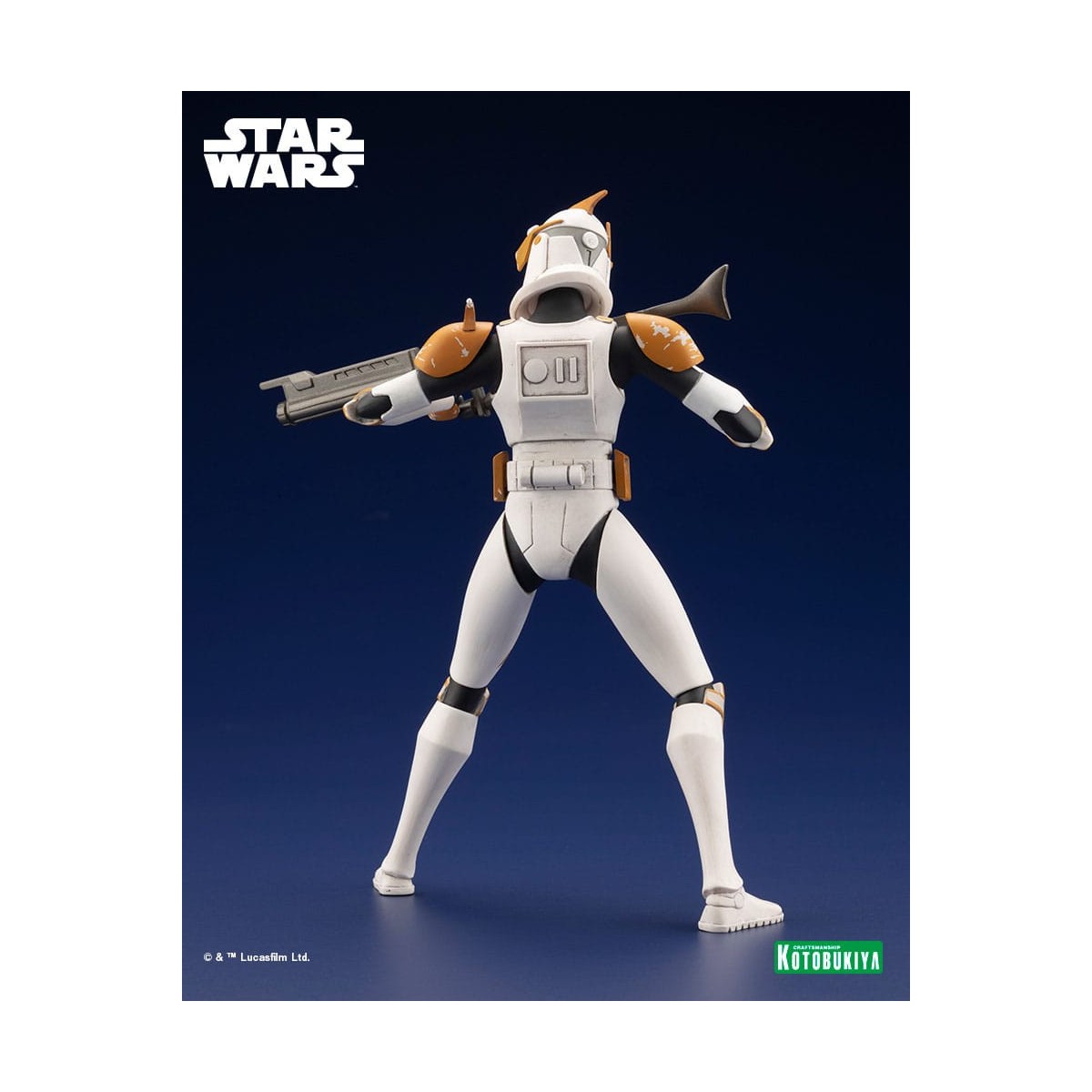 Star Wars - ARTFX kotobukiya - Comandante Cody - Le guerre dei cloni statua in PVC 1/10