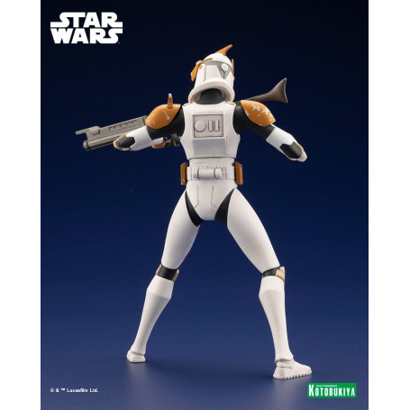 Star Wars - ARTFX kotobukiya - Comandante Cody - Le guerre dei cloni statua in PVC 1/10