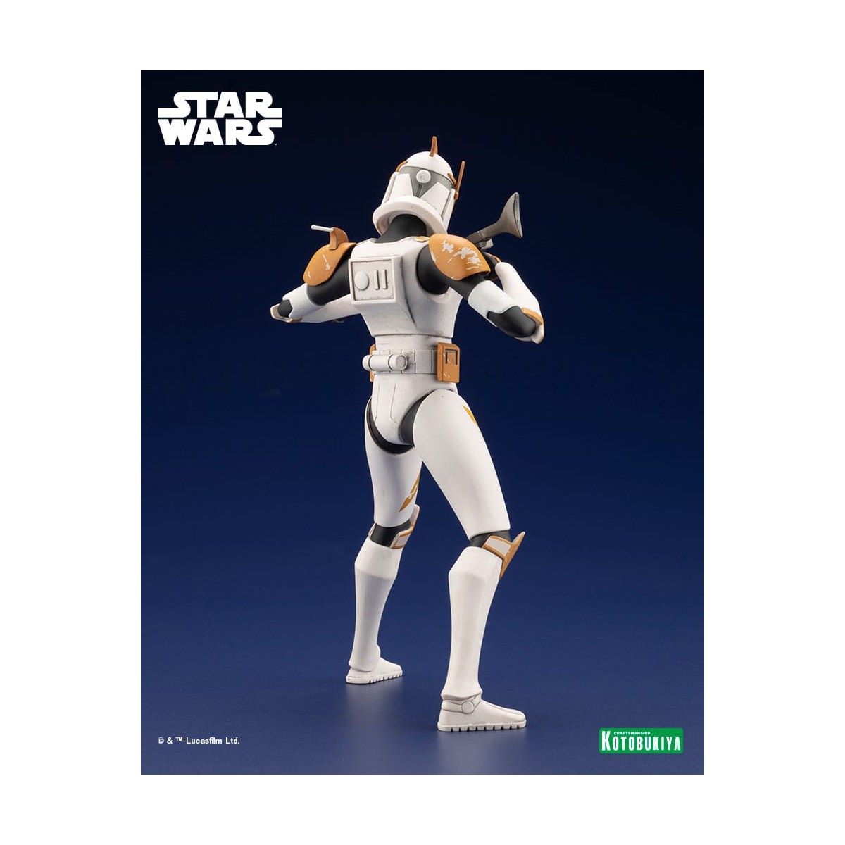Star Wars - ARTFX kotobukiya - Comandante Cody - Le guerre dei cloni statua in PVC 1/10